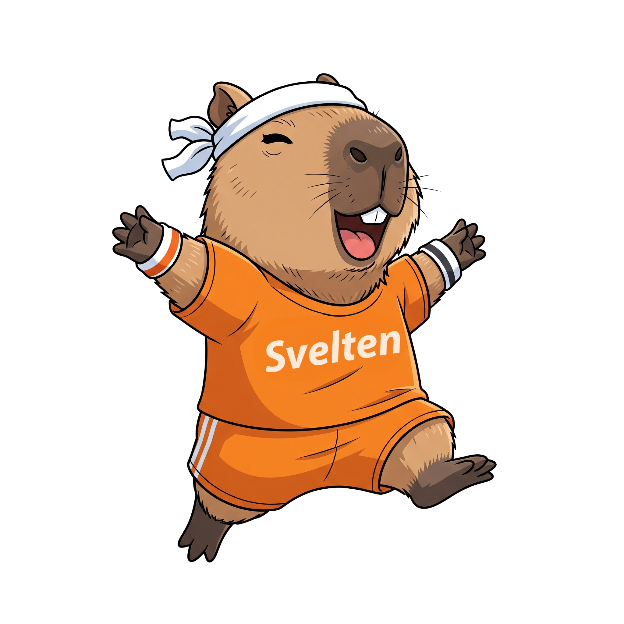 Mascote Svelten - Representação visual da plataforma de wellness e coaching digital inteligente